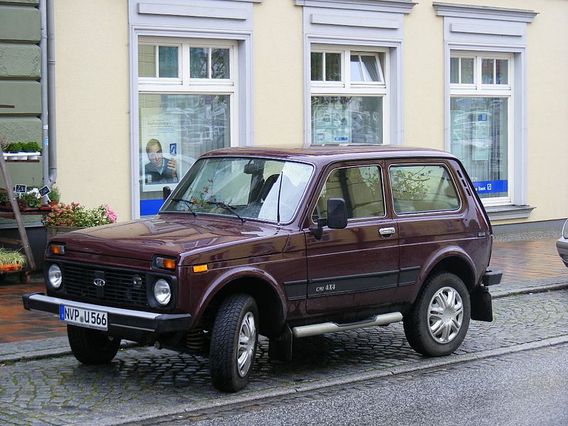 Старая, добрая LADA 4x4 продолжает пользоваться популярностью
