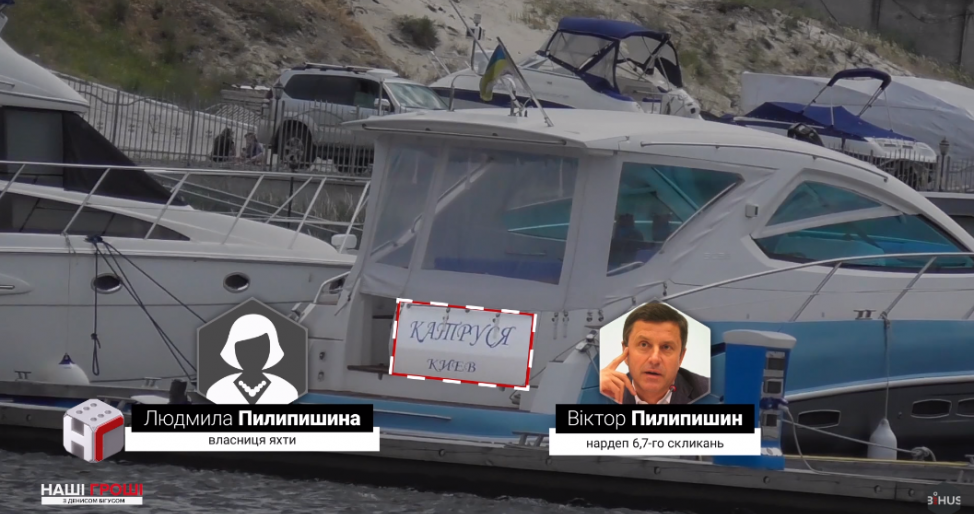 Виктор Пилипишин владеет круизным катером Катюша