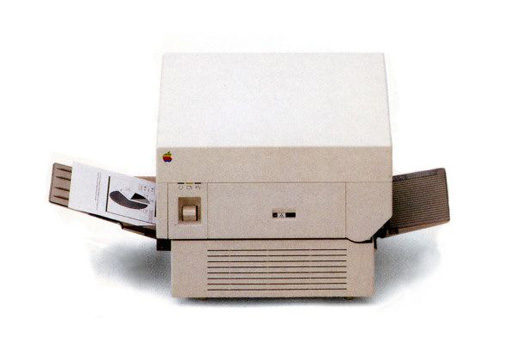 Apple LaserWriter - этот лазерный принтер представили в 1985 году
