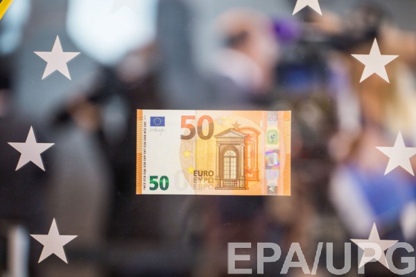 ЕЦБ показал новую банкноту в 50 евро
